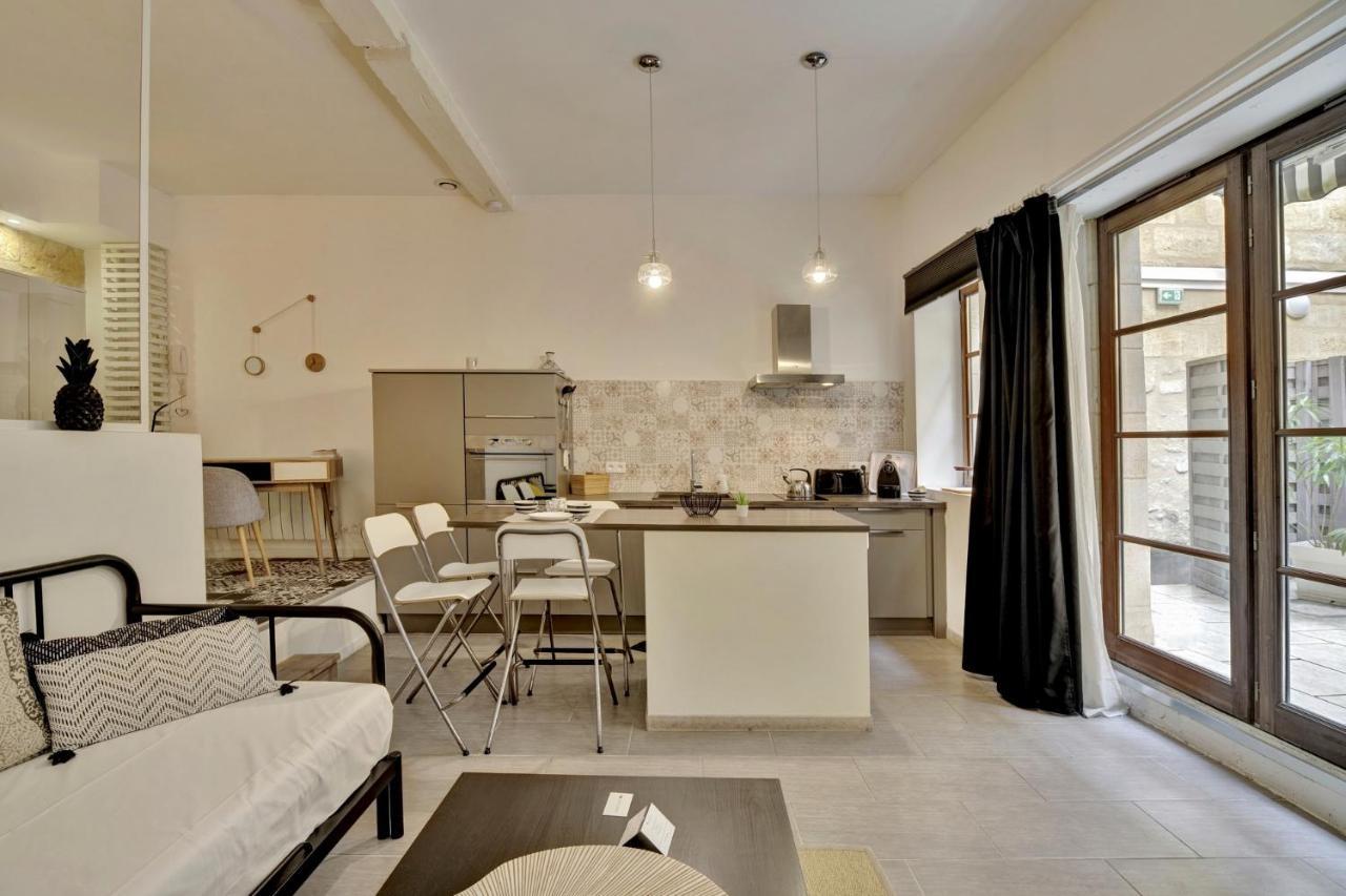 Ferienwohnung L'Atelier d'Auguste - Terrasse en plein cœur de Bordeaux Exterior foto